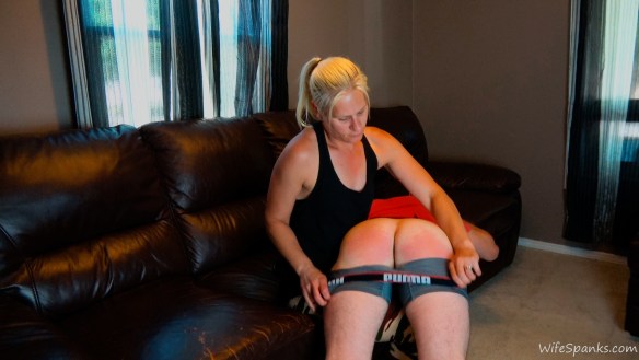 anne mulford recommends bare bottom wife spanking pic