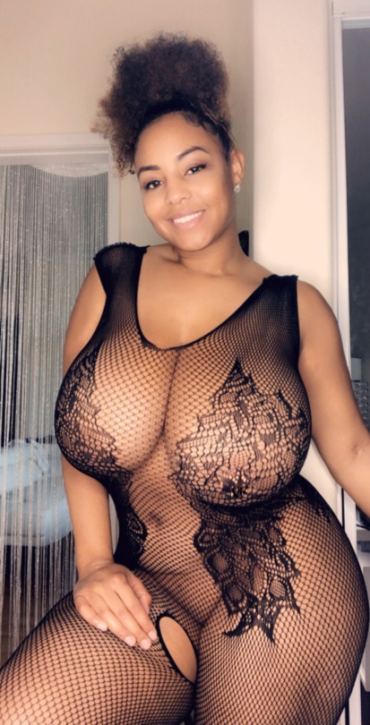 giant black bbw tits