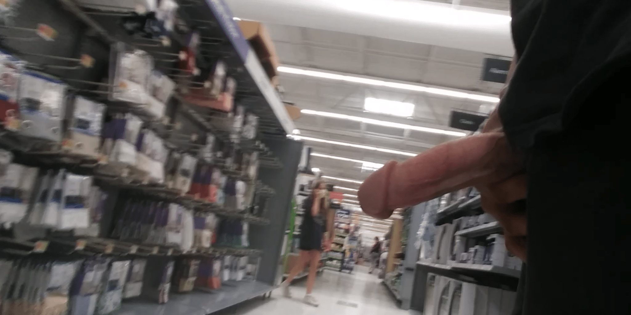 charu hans add women flashing at walmart photo