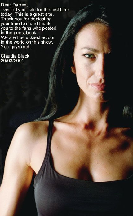 angela s recommends claudia black hot pic