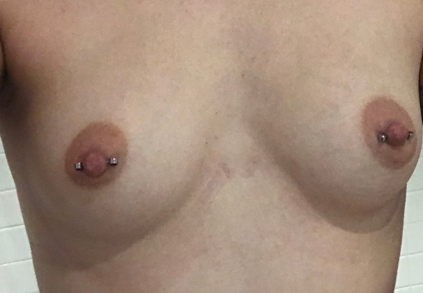 donna halow recommends naked women with nipple rings pic