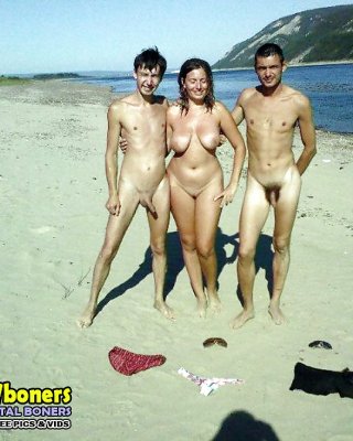 naked beach erection