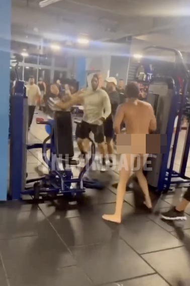 Naked Man Gym il fantasma