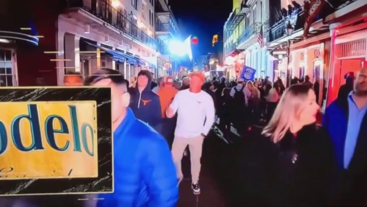 chase friend add bourbon street flasher video photo