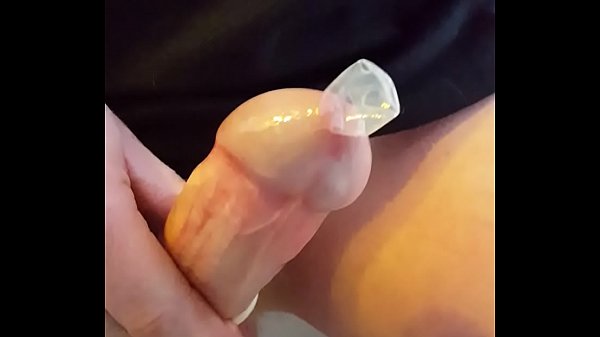 Best of Masturbating with a condom on