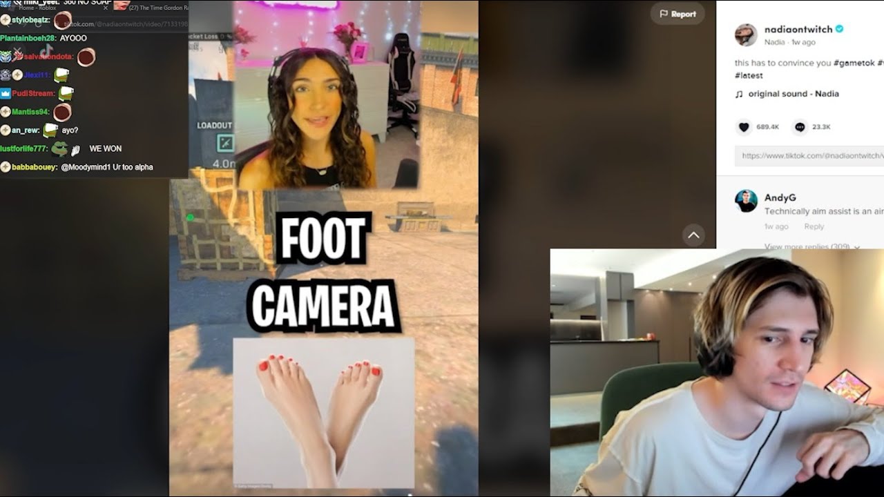 angela victoria recommends Feet On Cam