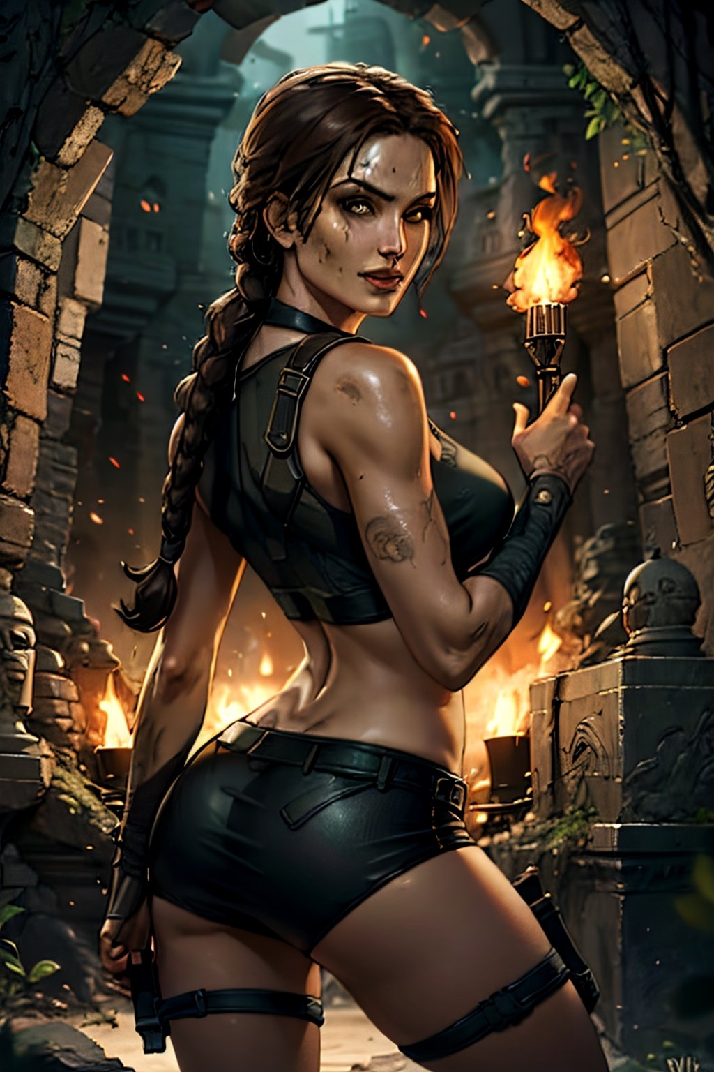 lara croft butt