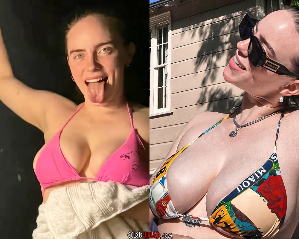 allen melo share billie eilish boob pics photos