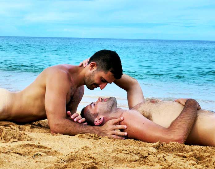 Naked Gay Guys On The Beach cock lovers