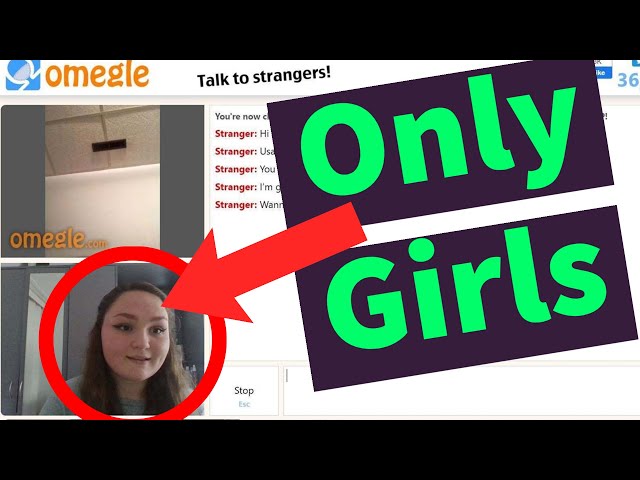 alethea clarke recommends omegle for girls pic