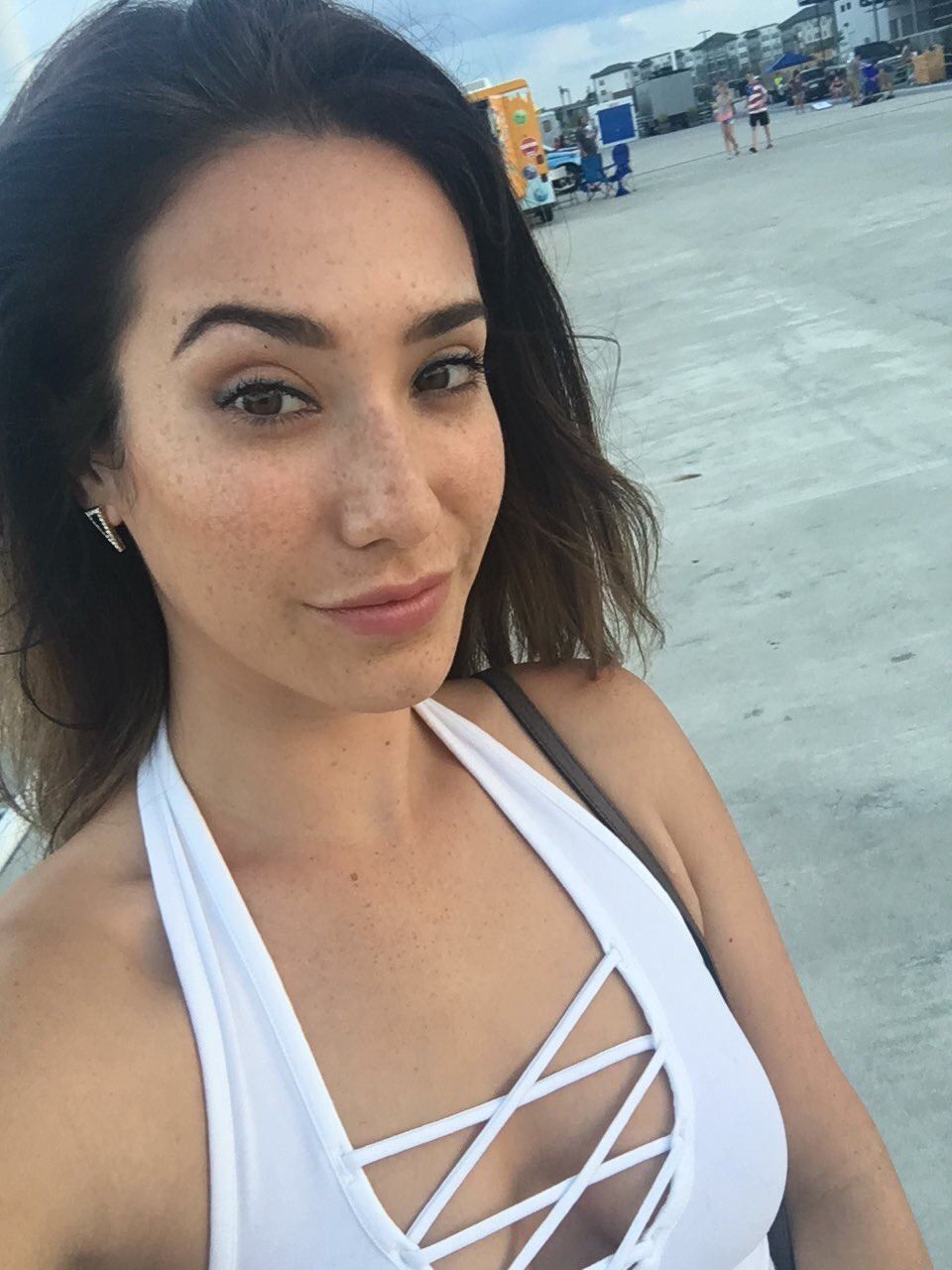 charlene cates recommends eva lovia selfie pic