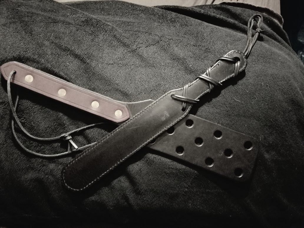 derek kohles add photo hard belt spank