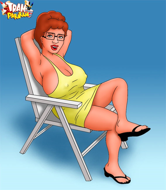 Peggy Hill Milf on drugs