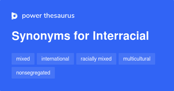 areej othman recommends interracial synonym pic