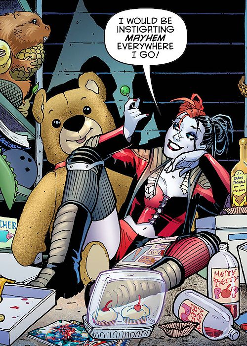 beth edmondson recommends Harley Quinn Diapered