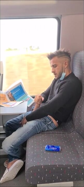 cherie cano recommends jerking off on train pic