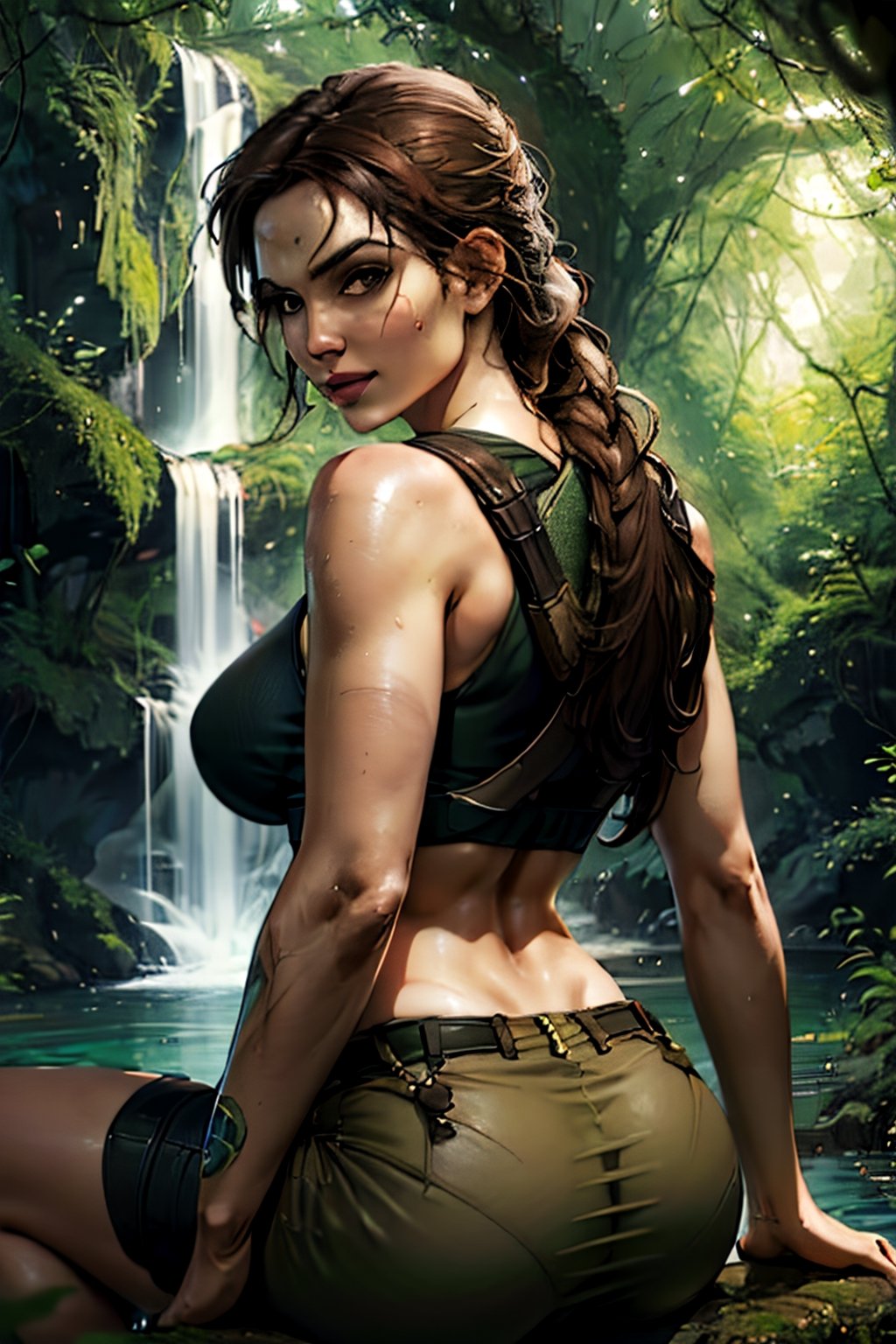 amber witten recommends lara croft butt pic