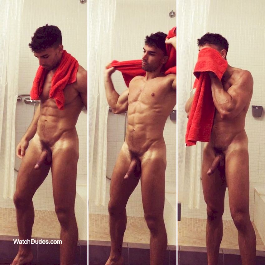 Best of Naked men showers