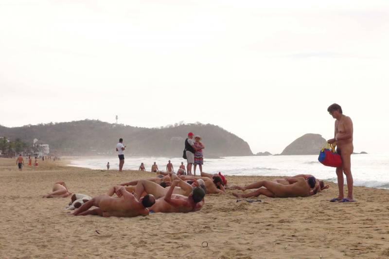 chuck waldrop add nudists on the beach photos photo