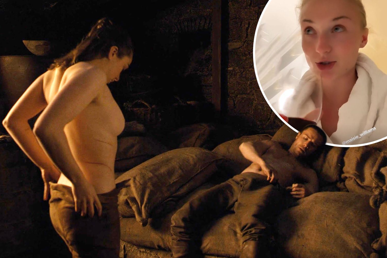 diana ivanov recommends sophie turner topless pic