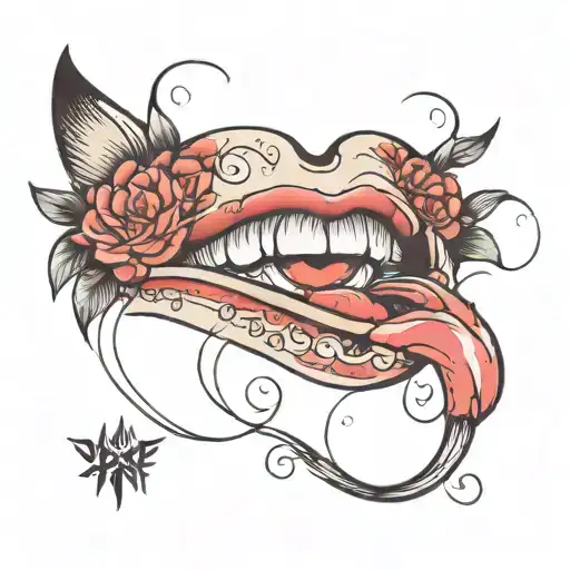 Best of Tattoo pussy lips