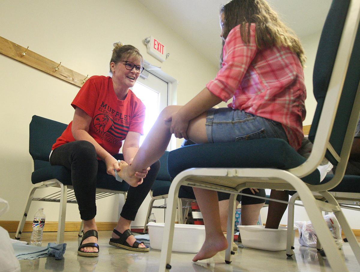 teacher feet worship