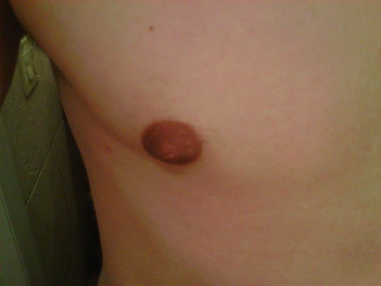 barb sample add tiny puffy nipples photo